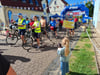 Das Radsportmuseum in Kleinmühlingen war der Start für die Friedensspazierfahrt. 