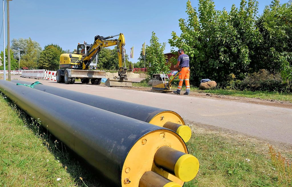 Über 500 Meter Leitungen sind in Quellendorf verlegt worden.