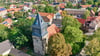 Symbolfoto - Blick auf die Kircheh in Wansleben.