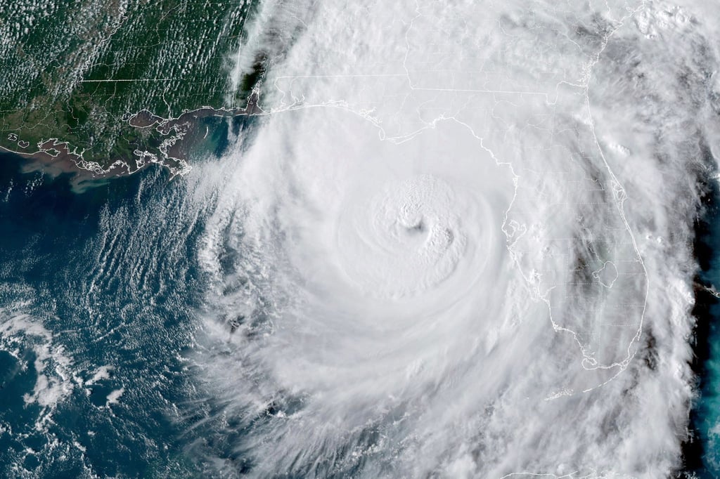Hurrikan „Helene“ hatte vor der Westküste des US-Bundesstaates Florida an Stärke gewonnen.