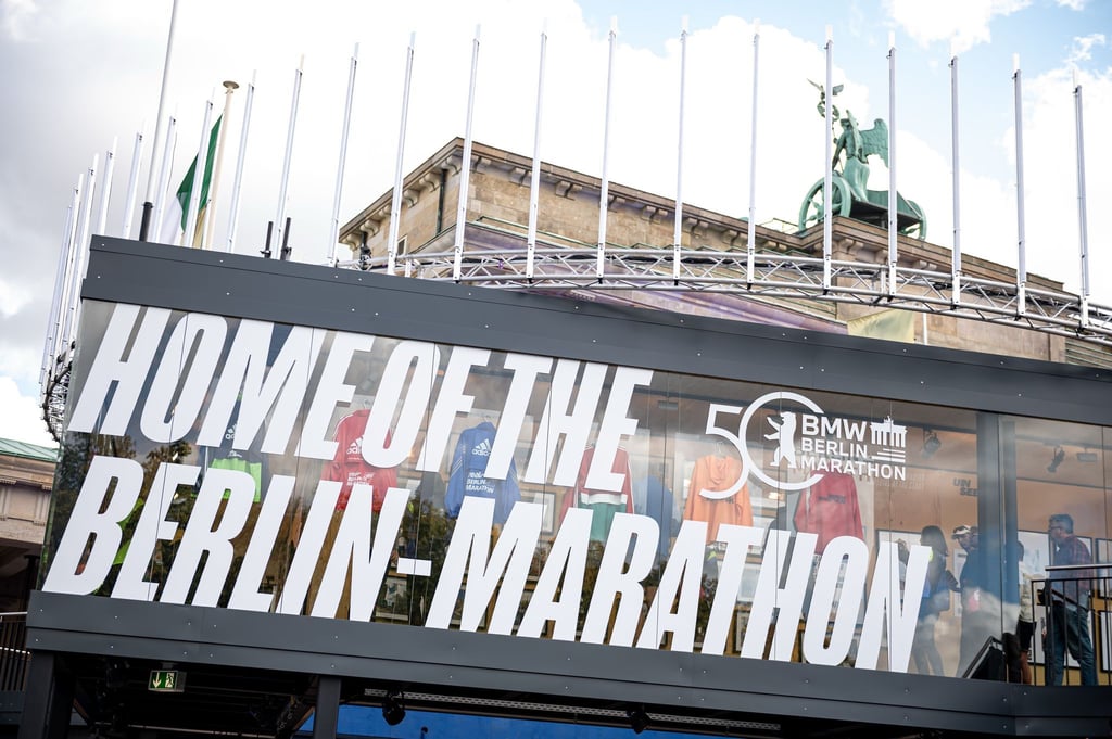 Das Marathon-Ziel ist auch am Sonntag am Brandenburger Tor.