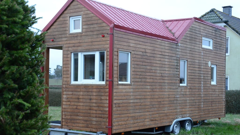 Vereinzelt gibt es schon Tiny-Häuser in der Altmark wie hier in Rohrberg.