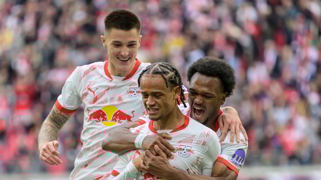 Freigespielt: Benjamin Sesko, Xavi Simons und Lois Openda.