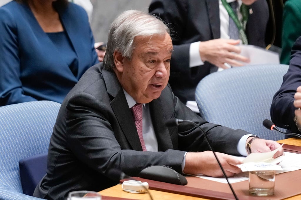 UN-Chef Guterres warnt vor einem Flächenbrand. (Archivbild)