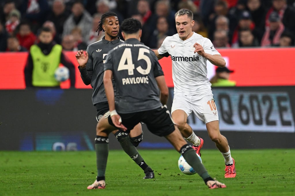Aleksandar Pavlovic (M./45) gelang der sehenswerte Ausgleich zum 1:1.