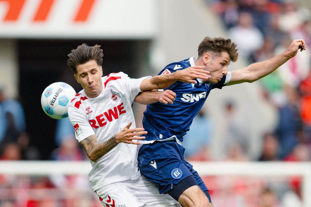 Karlsruhe holte in Köln einen Rückstand auf.