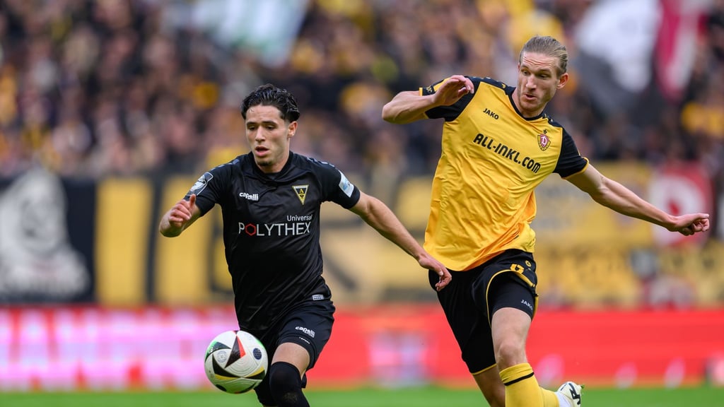 Soufiane El-Faouzi (links) soll das Interesse des 1. FC Magdeburg geweckt haben.&nbsp;