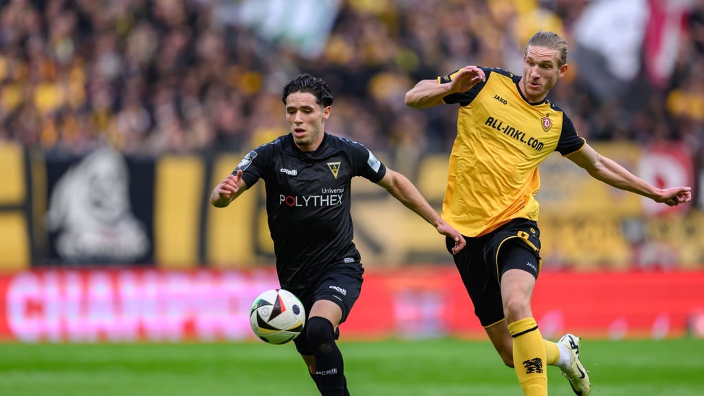 Soufiane El-Faouzi (links) soll das Interesse des 1. FC Magdeburg geweckt haben.