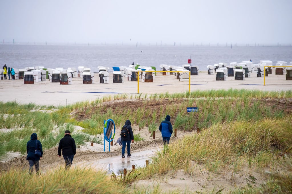 Die Auslastung der Unterkünfte an der Nordseeküste liegt in den Herbstferien zwischen 70 und 90 Prozent. (Archivbild)