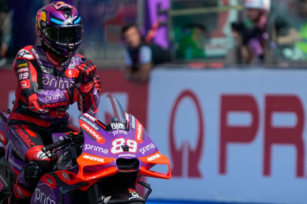 Jorge Martin gewinnt in Indonesien.