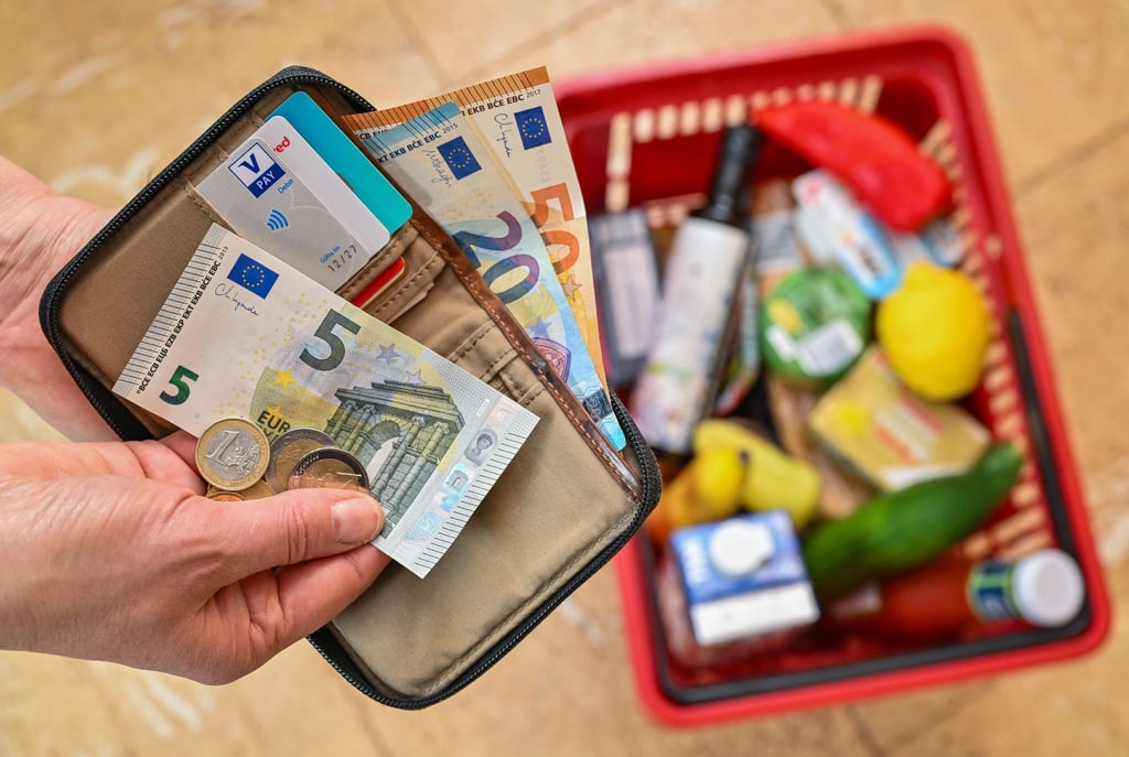Die Inflationsrate ist in Sachsen leicht gesunken.