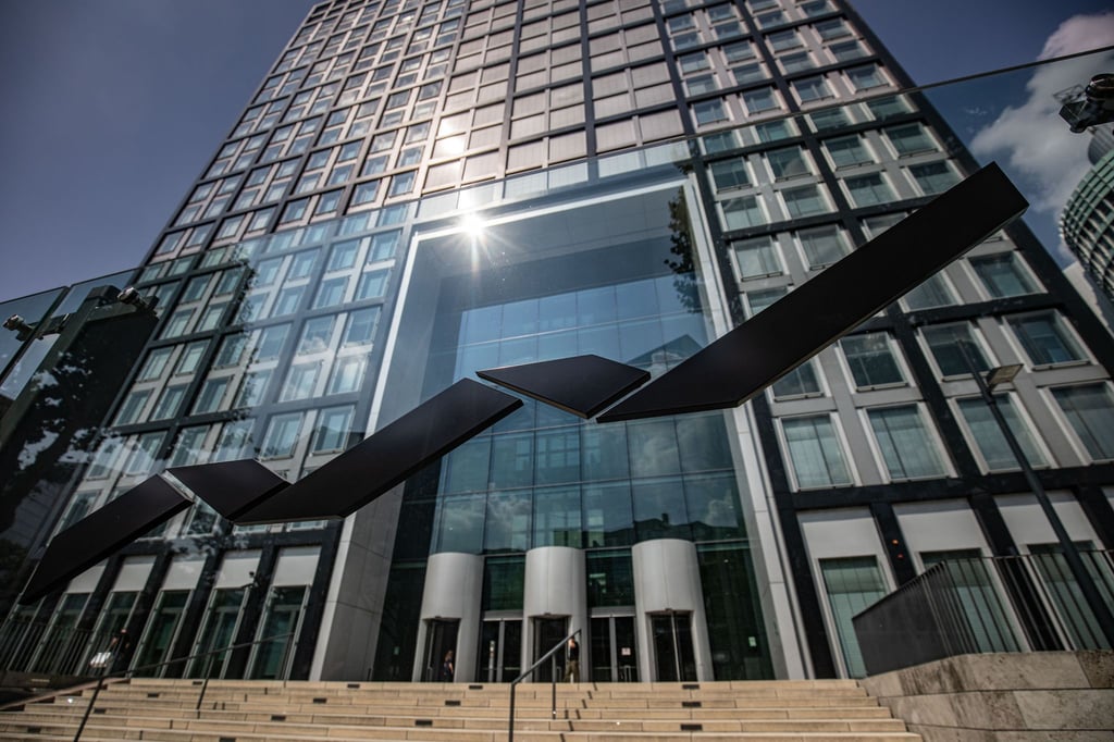 Die Deutsche Börse, Deutschlands größter Börsenbetreiber, mit Sitz in Eschborn nahe Frankfurt (Archivfoto)