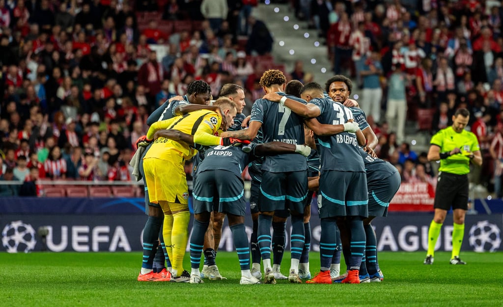 RB Leipzig in der Champions League.