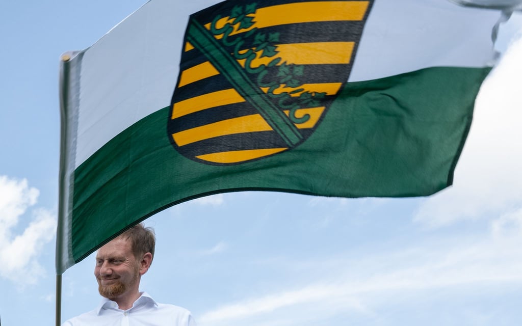 Sachsens Ministerpräsident Michael Kretschmer verweist auf die Finanznöte der Kommunen. (Archivbild)