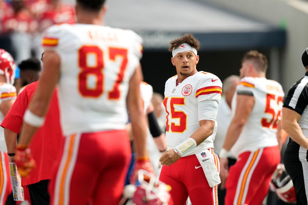 Chiefs-Quarterback Patrick Mahomes führte sein Team zum Sieg.
