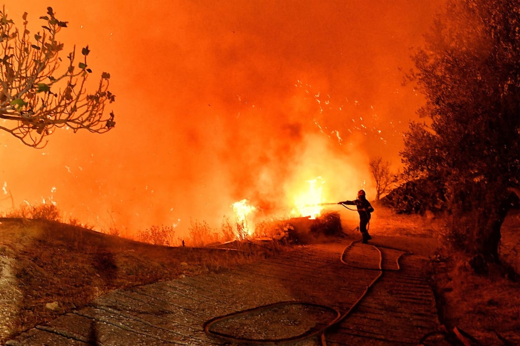 Der Kampf gegen die Flammen ist äußerst gefährlich.