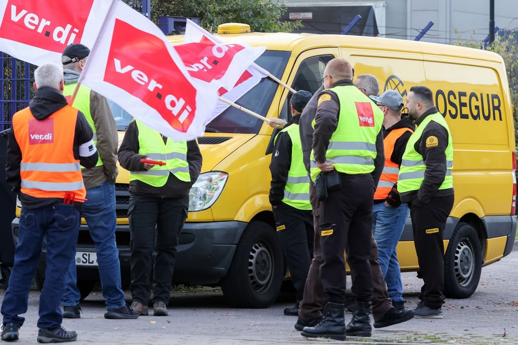 Vom Warnstreik bei den Geldtransportern ist unter anderem die Firma Prosegur betroffen.
