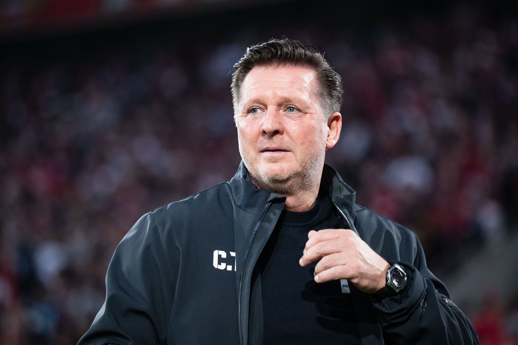 Trainer Christian Titz führte den FCM an die Spitze der 2. Liga.