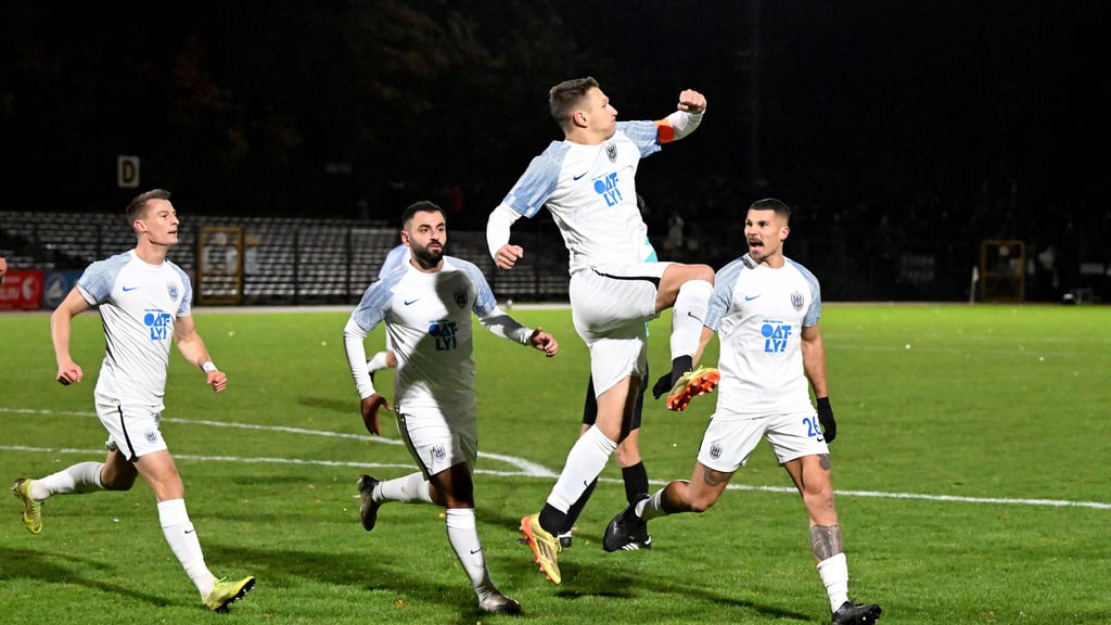 Daniel Frahn schießt mit 37 weiter Tore für Babelsberg 09.
