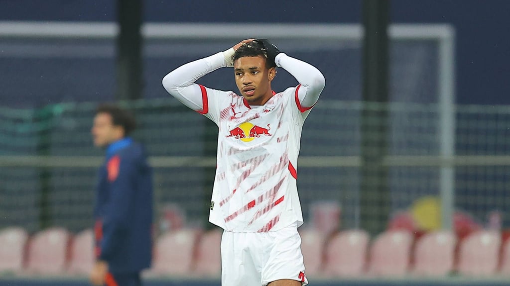 RB-Youngster Bilal Damala ist nach der Niederlage gegen Juventus Turin enttäuscht.