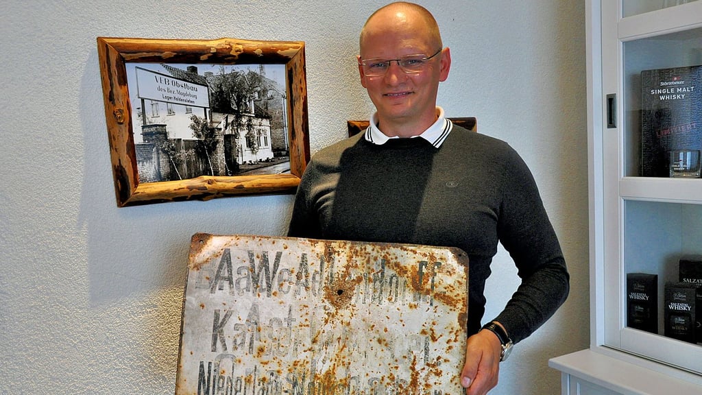 Michael Ziegler möchte mehr über die Vergangenheit des Hauses herausfinden.