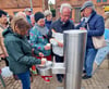 An der Touristinformation ist der erste öffentliche Havelberger Trinkbrunnen eingeweiht worden. Sein Wasser wurde gleich verkostet.