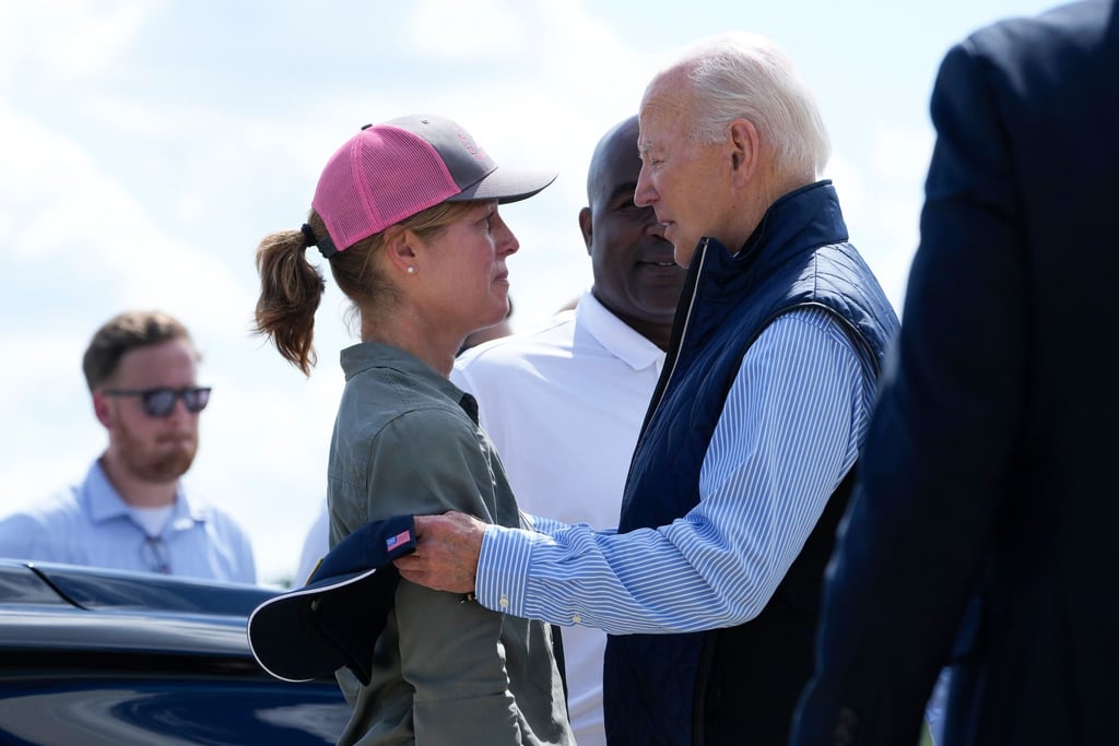 „Wir lassen Euch nicht im Stich“, verspricht Biden den Betroffenen.