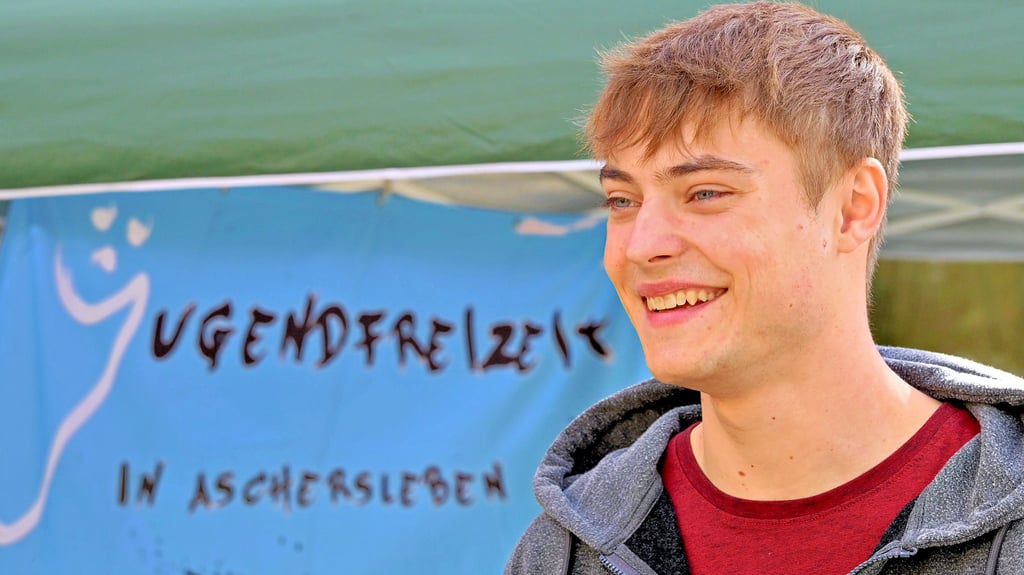 Florian Dahl ist Ascherslebens neuer Landjugendpfleger und damit zuständig für die Jugendarbeit in den Ortschaften.