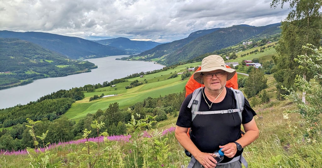 Umgeben von einer bezaubernden Landschaft pilgerte Martin Vibrans auf dem Olavsweg durch Norwegen.