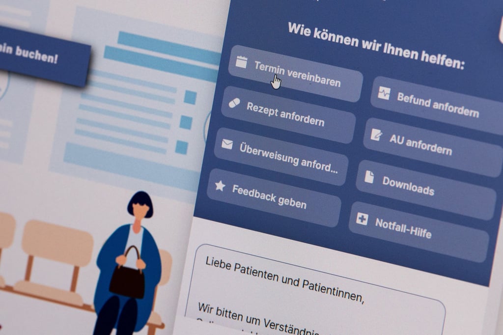 Ein Anruf beim Arzt ist nicht unbedingt nötig: Zeitnahe Arzttermine lassen sich etwa über Termin-Apps finden.