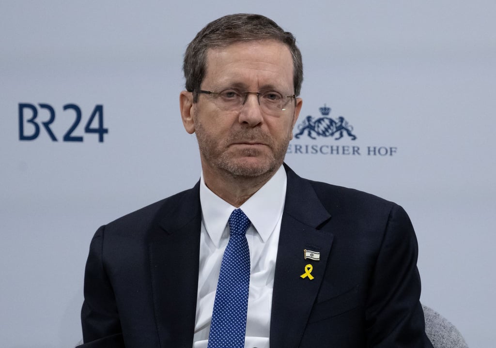 Der Terrorüberfall habe das Sicherheitsgefühl der Menschen in Israel zerstört, sagt Präsident Izchak Herzog. (Archivbild)