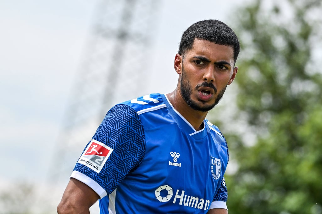 Tarek Chahed erzielte das Siegtor für den 1. FC Magdeburg II im Oberliga-Spiel gegen den VfB Krieschow.
