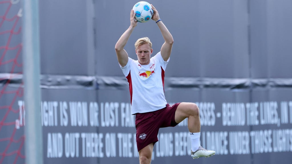 Xaver Schlager beim Individualtraining am Cottaweg.