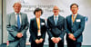 Carsten Klocke (Klocke Gruppe), die neue IDT-Co-CEO Sally Choe, Ulrich Valley von der IDT Biologika und Jaeyong Ahn, President /CEO SK Bioscience.