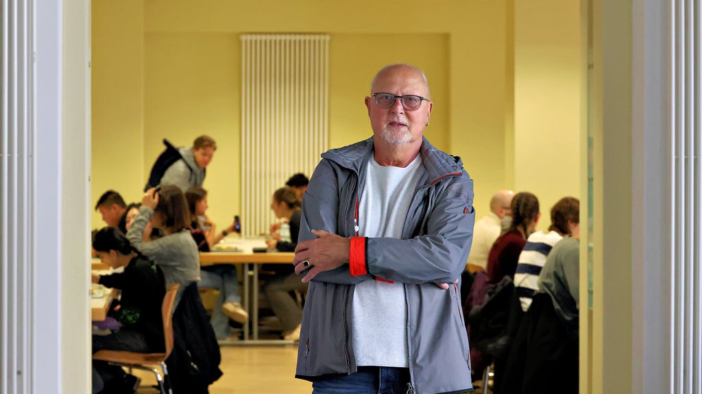 Lothar Franke sorgte während des Anschlags dafür, dass sich Studierende in der Harz-Mensa verstecken konnten.