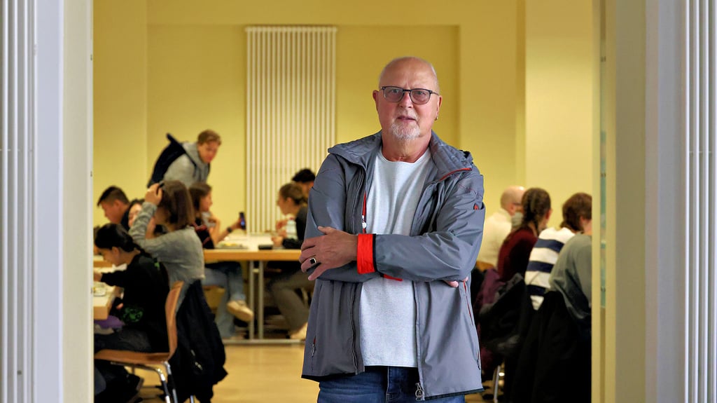 Lothar Franke sorgte während des Anschlags dafür, dass sich Studierende in der Harz-Mensa verstecken konnten.