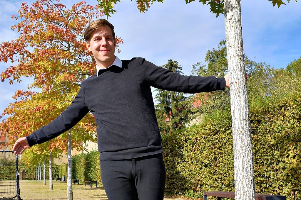 Marc Sprengel tanzt für sein Leben gern. Durch diese große Leidenschaft und durch sein Engagement ist der 26-Jährige seit vier Jahren Tanzschulen-Filialleiter in Zeitz.