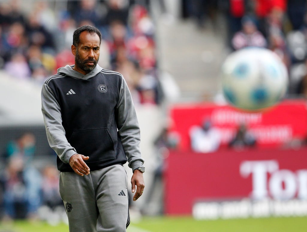 Daniel Thioune in seinem 100. Spiel als Fortuna-Coach