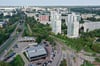 Blick auf die Neustadt im Westen von Halle. Doch was wäre, wenn man die Stadtgrenze noch weiter verschiebe?  