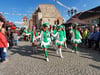 Der große Festumzug durch die Zerbster Innenstadt ist immer wieder der Höhepunkt des Erntedankfestes. Zahlreiche Vereine, wie der Steckbyer Carneval Club nahmen daran teil.