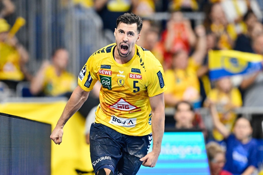 Handballer Martinovic überzeugt beim Sieg der Rhein-Neckar Löwen.