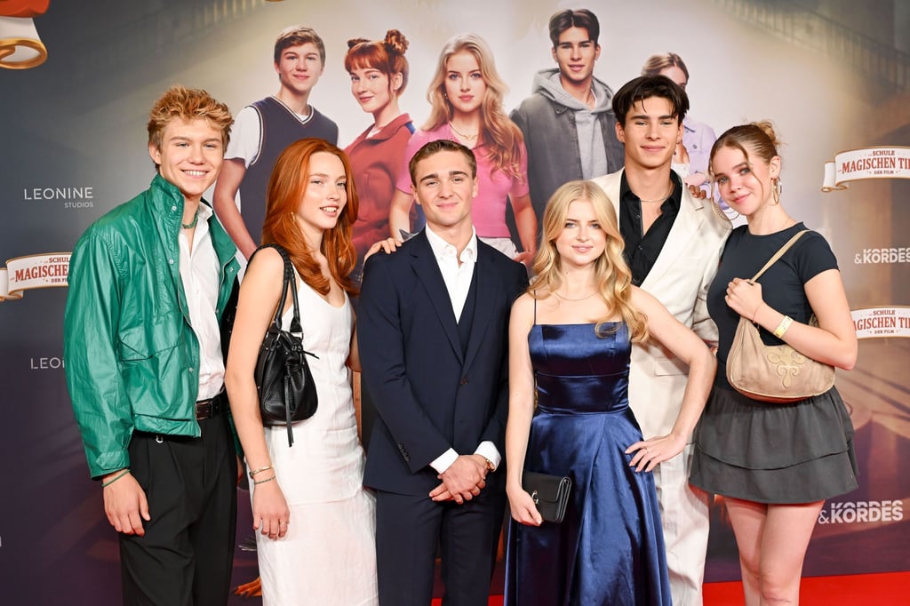 Stars des Films „Die Schule der magischen Tiere 3“ bei einer Premiere in München. (Archivbild)