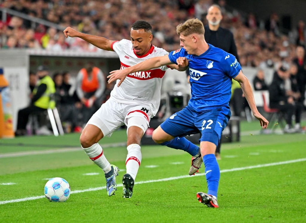 VfB-Profi Jamie Leweling ist zum ersten Mal bei der Nationalmannschaft dabei.