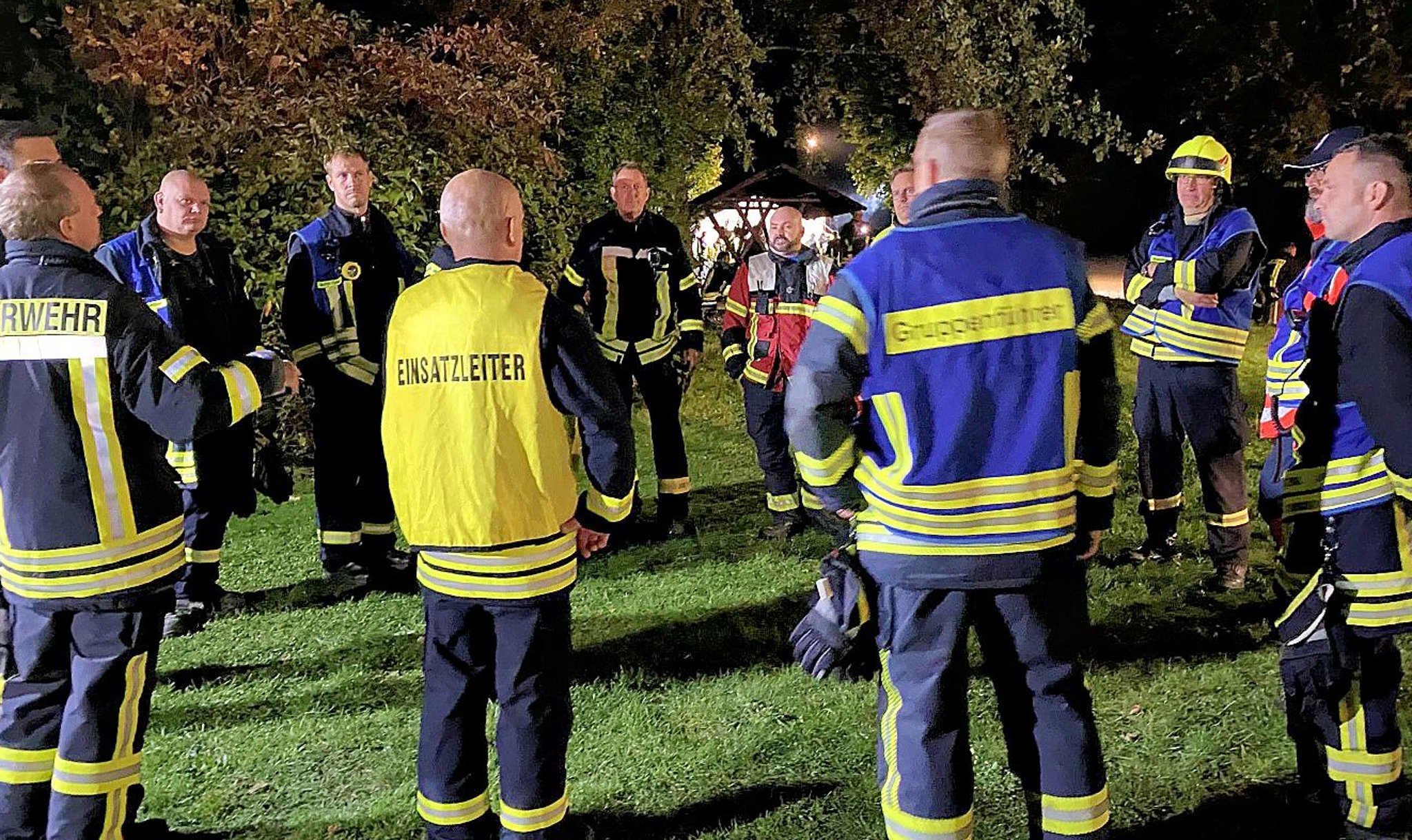 Badeunfall am Dixfördaer See FeuerwehrSuche nach vermisste Person