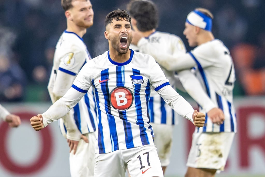 Ex-Herta-Spieler und Internet-Star Nader Jindaoui trainiert derzeit in den USA in Los Angeles.
