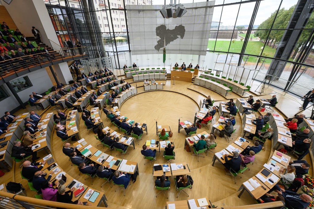 Der Sächsische Landtag entscheidet am 25. Oktober über die Einsetzung von Corona-Untersuchungsausschüssen (Archivbild).