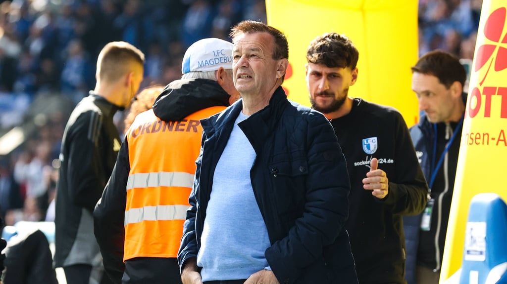 Geschäftsführer Otmar Schork sieht seinen 1. FC Magdeburg in dieser Saison bislang auf einem guten Weg,
