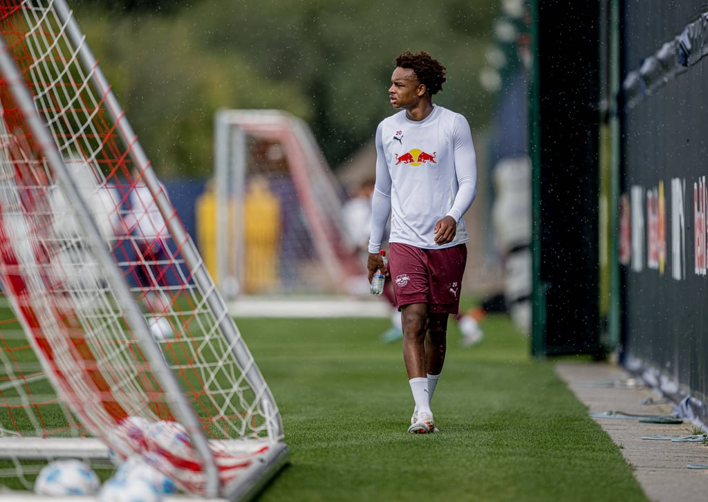 Assan Ouédraogo beim Training. (Archivbild)