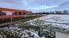 Das Trainingsgelände des 1. FC Magdeburg ist im Winter bei Schnee und Eis nicht zweitligareif.