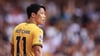 Ex-RB-Profi Hee-chan Hwang im Trikot der Wolverhampton Wanderers